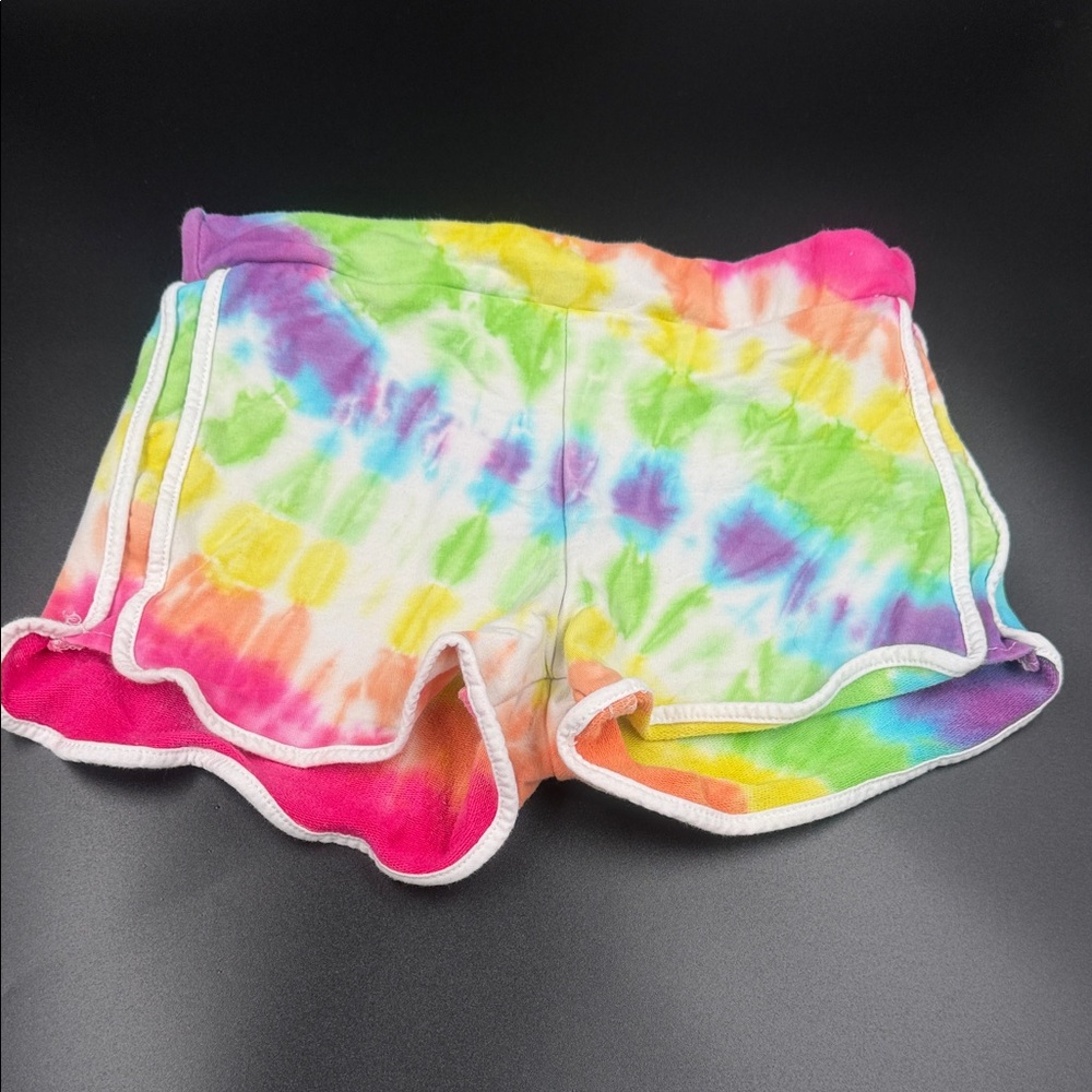 Tractr Colorful Tie-Dye Girl’s Shorts